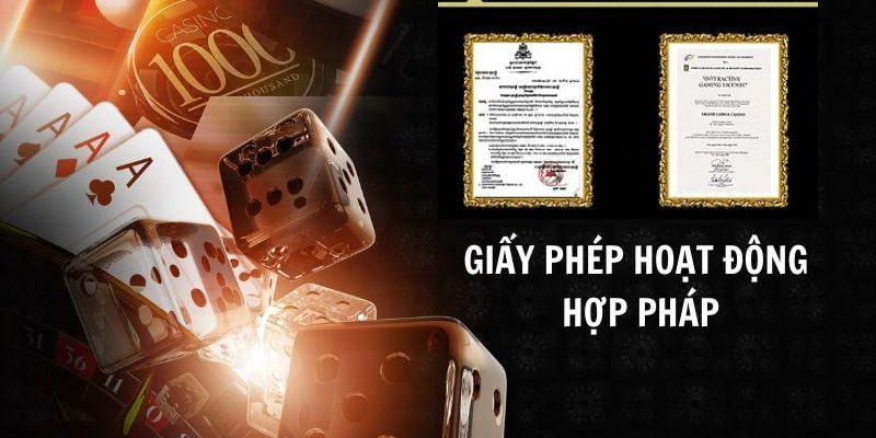 Các loại giấy phép hoạt động phổ biến trong ngành casino trực tuyến